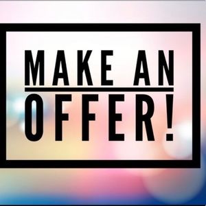 Offers are welcome!:)
